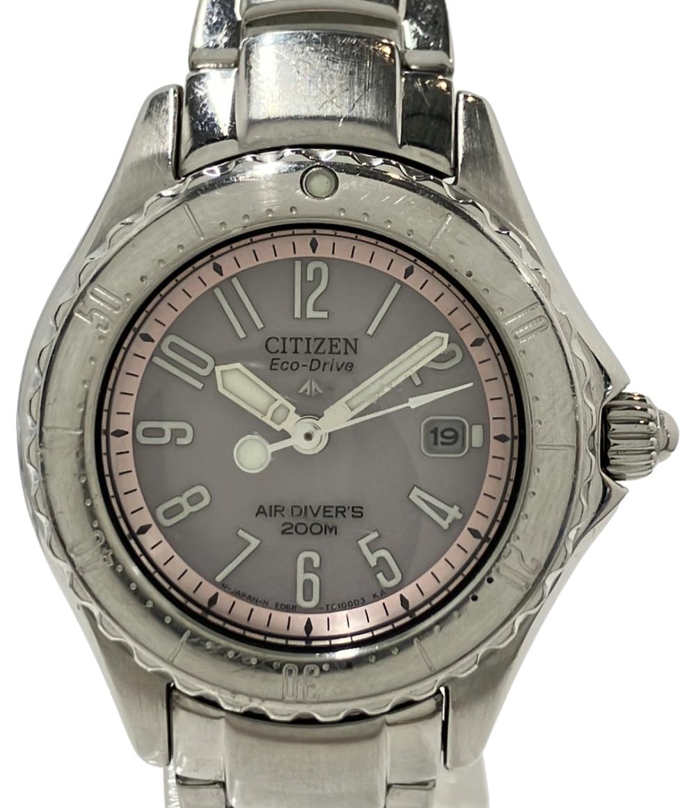 シチズン 腕時計 プロマスター エアダイバーズ ソーラー ピンク E068-T005829 レディース CITIZEN