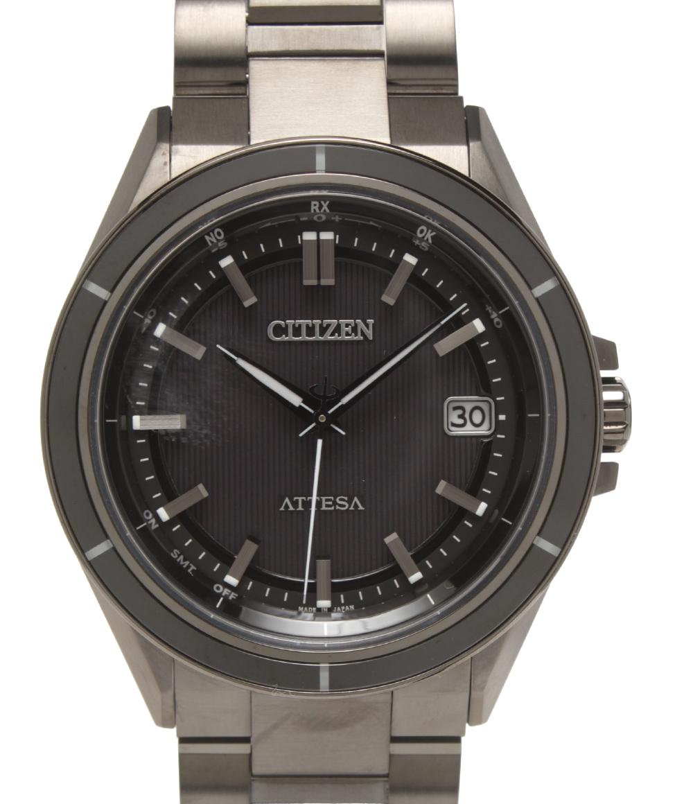 シチズン 腕時計 アテッサ ATTESA ソーラー ブラック CB3035-72E メンズ CITIZEN